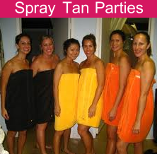 Spray Tan Parties